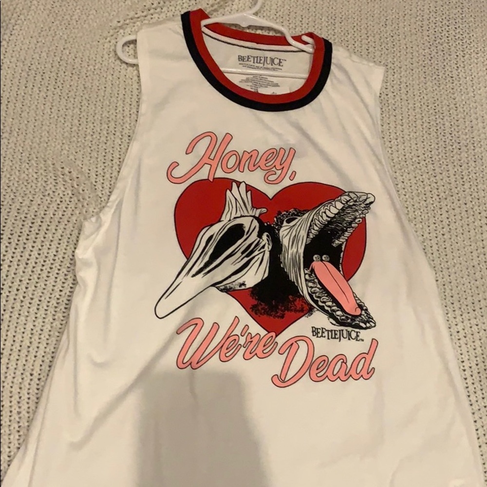 Beetlejuice tank top
